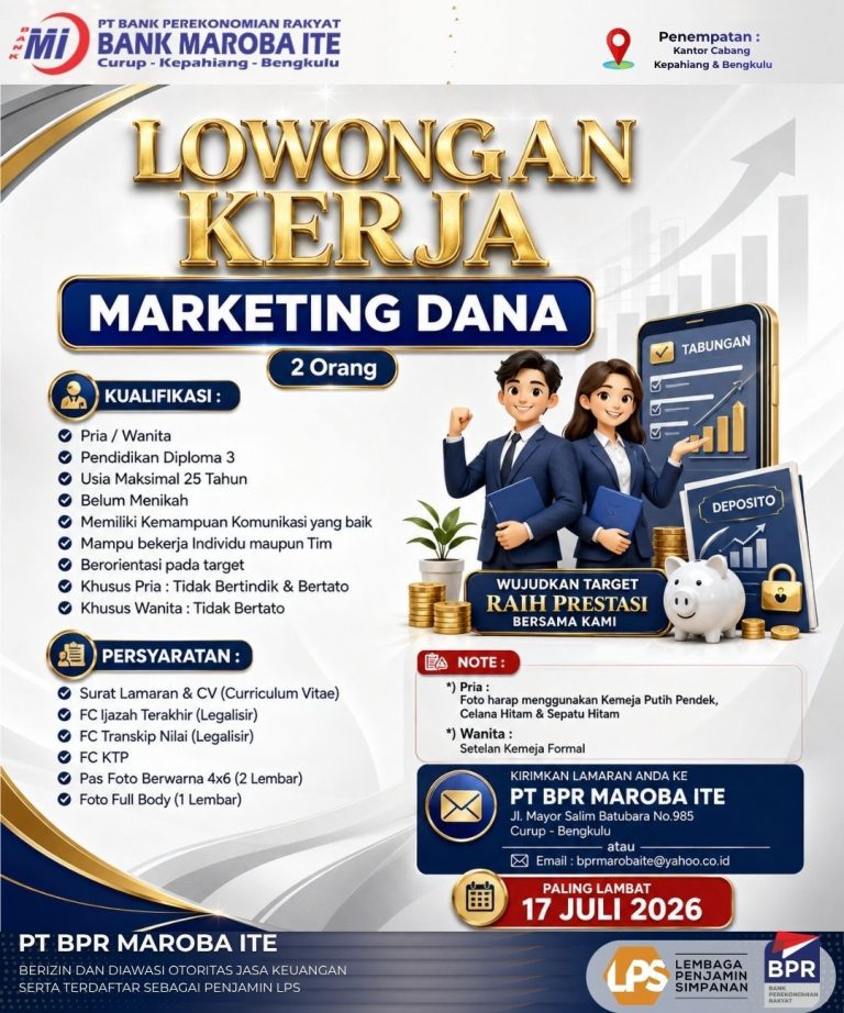 Loker Marketing Dana